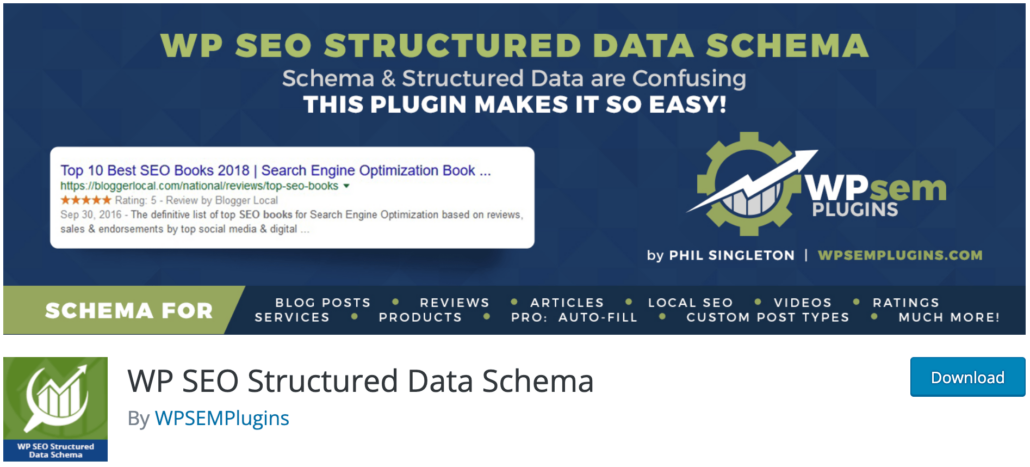 wordpress SEO structured data schema